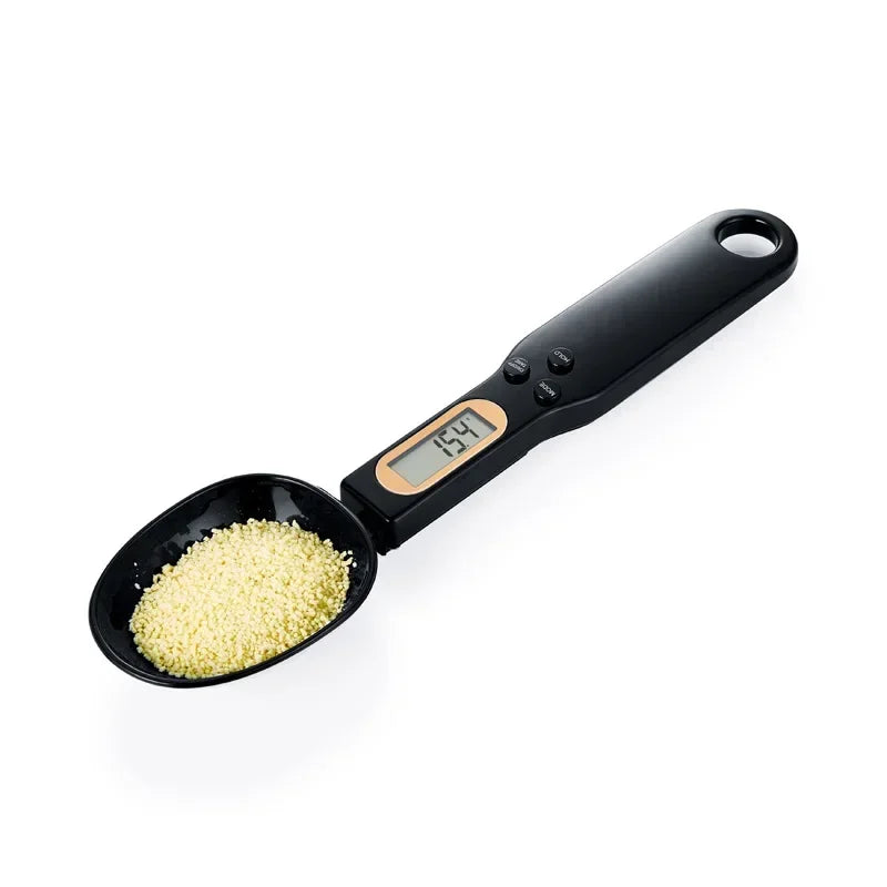 Electronic Measuring Spoon Scale - Compact Kitchen Weighing Tool for Accurate Ingredient Measurement
