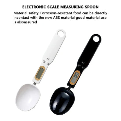 Electronic Measuring Spoon Scale - Compact Kitchen Weighing Tool for Accurate Ingredient Measurement